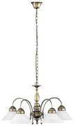 Rabalux 2705 - Żyrandol na łańcuchu MARIAN 5xE27/60W/230V