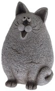 Ceramiczna kotka Lukrecia szara, 33 x 23 cm