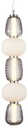 Lampa wisząca CARO SMOKED 40W LED, dymione szkło, nowoczesna