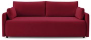 Bordowa rozkładana sofa 211 cm Marcel – Bobochic Paris