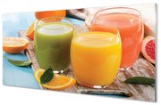 Obraz akrylowy Koktajle kolorowe szklanki