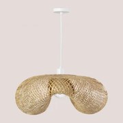 Lampa Sufitowa Wisząca Z Bambusa Kariba Miel - Sklum