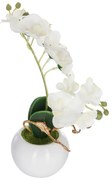 Sztuczny storczyk w donicy, 25 cm