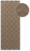 Brązowy wełniany chodnik tkany ręcznie 80x200 cm Scala – Villeroy&amp;Boch