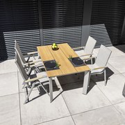 Blat do stołu HPL 160 x 95 cm teakowy KETTLER 0312121-3400