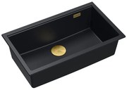 Zlewozmywak granitowy Logan 110 Czarny