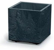Doniczka SIERRA SQUARE BETON EFFECT 28,8 cm, antracyt, S