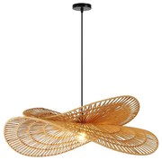 Immax 08266L - Żyrandol na lince MARIPOSA 1xE27/40W/230V śr. 80 cm juta