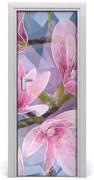 Okleina samoprzylepna fototapety na drzwi Magnolia