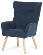 Fotel na uszach BLUE2, niebieski