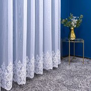 Firana haftowana Harper bambusowa klasyczna i elegancka wys. 280 cm