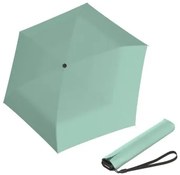 Knirps US.050 ultralekki smukły ręczny mięta - lekki damski składany płaski parasol
