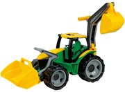 Lena Traktor z łyżką i koparką, 65 cm, zielono- żółty