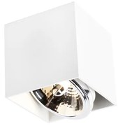 Designerski reflektor z kwadratowym kloszem - BoxDesignerski Oswietlenie wewnetrzne