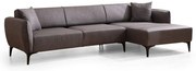 Ciemnoszara sofa narożna Belissimo, narożnik prawy – Balcab Home