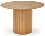 Okrągły skandynawski stół lamelowy E1-D91