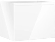 Mexen Orio szafka łazienkowa podumywalkowa 60 cm, 1 szuflada, biała połysk - 91A10-06047-1-BF00