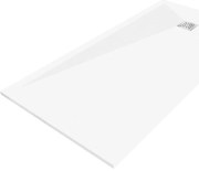 Mexen Stone+ brodzik kompozytowy prostokątny 180 x 80 cm, biały - 44108018