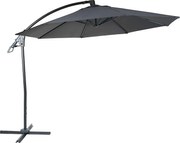 Okrągły parasol wspornikowy MCW-D14,  antracyt bez podstawy