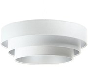 Lampa wisząca TRIO biała/srebrna BPS KONCEPT