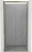 Mexen Rox drzwi prysznicowe rozsuwane 100 cm, transparent, złote - 8C2-100-000-50-00