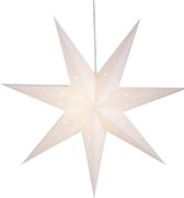 Biała świąteczna wisząca dekoracja świetlna Saturnus – Markslöjd