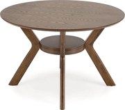 Okrągły stół w orzechowym kolorze Rupert Halmar