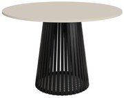 Okrągły stół VIGO blat kaszmir, kolor podstawy do wyboru