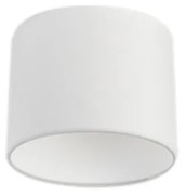 Abażur biały 18/18/14