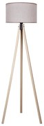 Duolla - Lampa podłogowa 1xE27/60W/230V śr. 44 cm beżowa