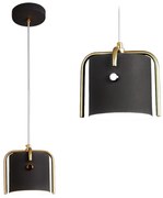 Lampa sufitowa APP934-1CP Elegent Czarna