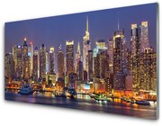 Obraz Akrylowy Miasto Domy Drapacze Chmur