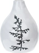 Wazon porcelanowy Art z dekorem choinki, 11 x 14 cm