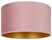 Duolla - Lampa sufitowa ROLLER 1xE27/15W/230V pr. 40 cm różowo-złota