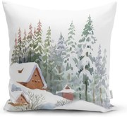 Tekstylna poszewka na poduszkę ze świątecznym motywem 43x43 cm – Mila Home