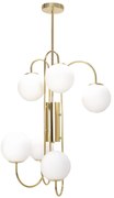 Lampa Wisząca APP1003-6CP Złota