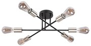 Rabalux 71026 - Lampa sufitowa BRANWEN 6xE27/25W/230V