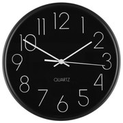 Prosty zegar ścienny, Ø 25 cm