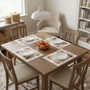 Serwetki Jesienne liście, 35 x 45 cm, zestaw 4 szt.