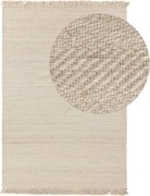 Wełniany dywan Lars A w kremowym kolorze
