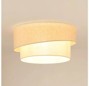 Brilagi - Plafon SHINE 1xE27/15W/230V śr. 50 cm kremowy