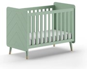 Morskie łóżeczko z litego drewna sosnowego 60x120 cm BILLY – Vipack