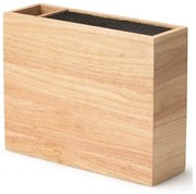 Continenta C3315 - Stojak na noże z wkładką flexi i przegródką 27,5x9x21,5 cm