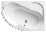 Ravak CV01000000 - Wanna narożna ROSA 140x105 cm akryl/biała
