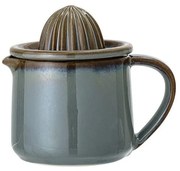 Zielony kamionkowy dzbanek z wyciskarką Bloomingville Pixie