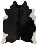 Czarna skóra 170x160 cm – Narma