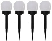 Lampy solarne ogrodowe, 4 szt.