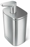 Simplehuman Dozownik mydła i płynu dezynfekującego Pulse 473 ml, stal nierdzewna, L