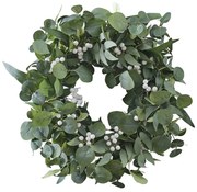 Wieniec na drzwi EUCALYPTUS Ø50 cm zielony