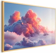 Plakat Zmierzchowy spektakl 30x21 cm z ramą złotą bez marginesu ARTGEIST B